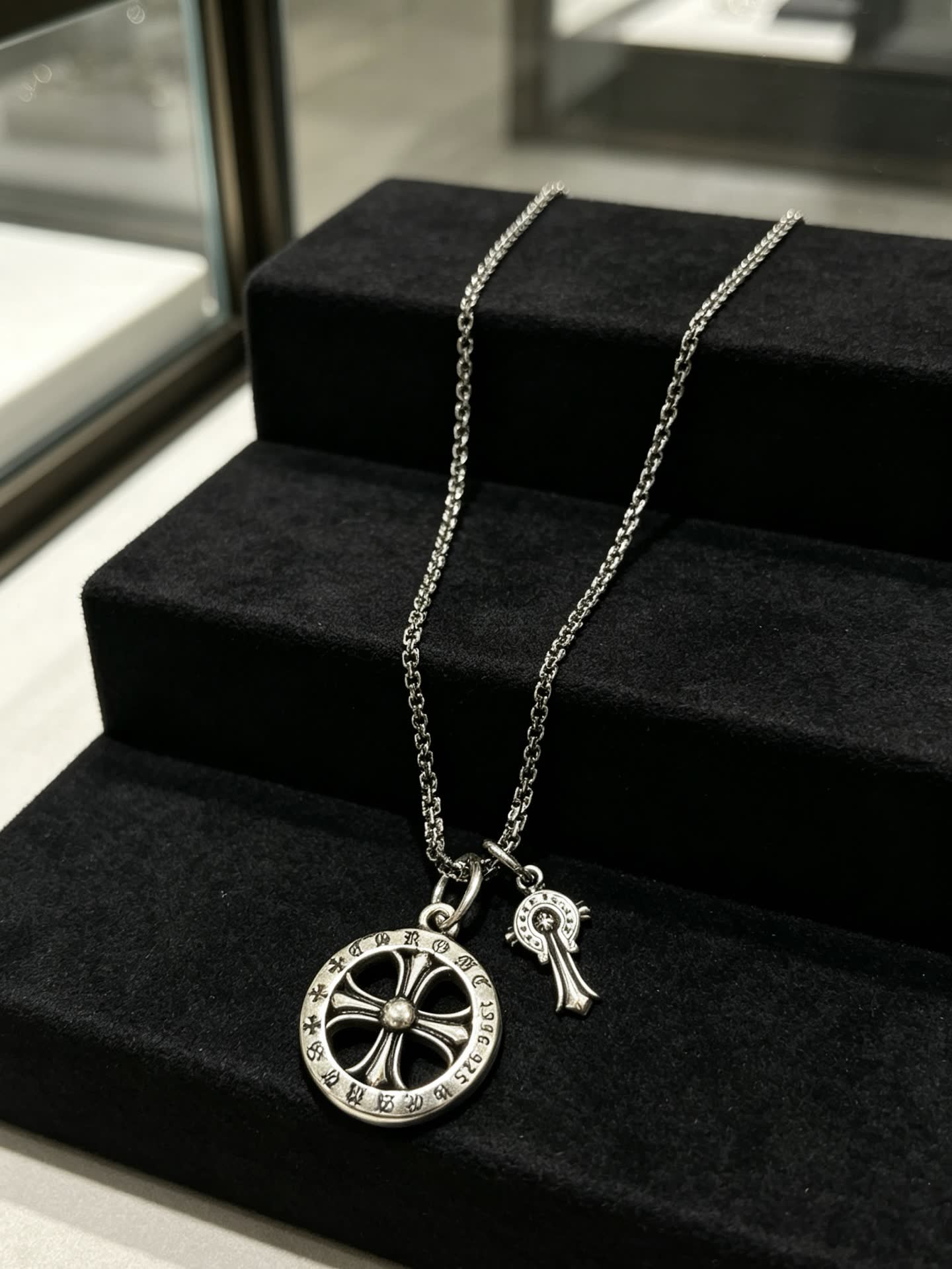 Chrome Hearts Aurelius Sterling Silver Necklace